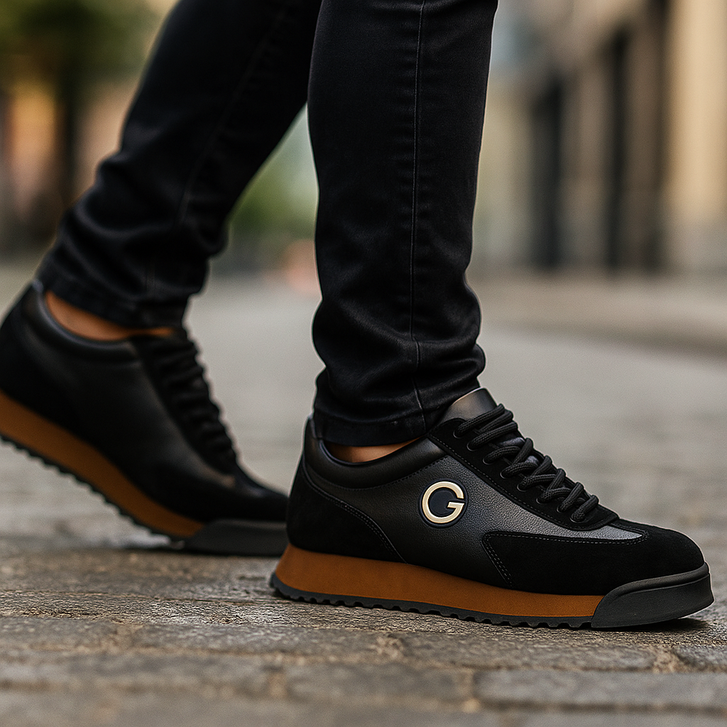 skórzane buty