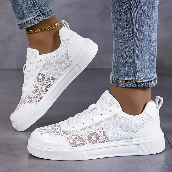 Damskie sneakersy sportowe z siateczki (mesh) – lekkie i oddychające