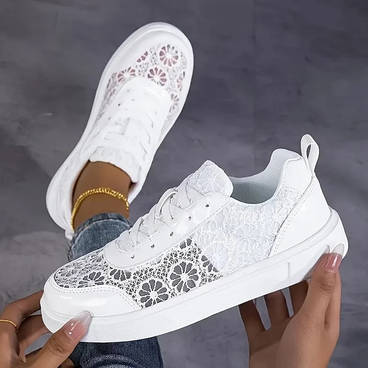 Damskie sneakersy sportowe z siateczki (mesh) – lekkie i oddychające