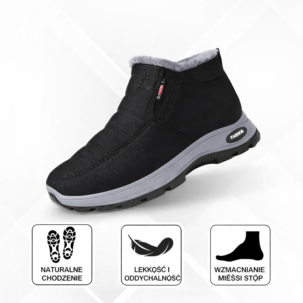 OrthoHeat – ergonomiczne, wodoodporne i izolowane buty jesienno-zimowe