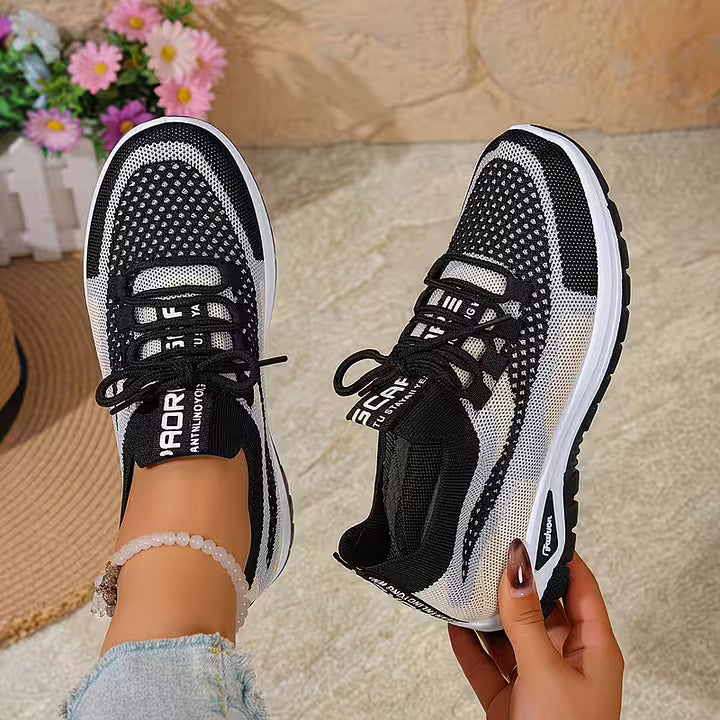 Oddychające Sneakersy Gradientowe