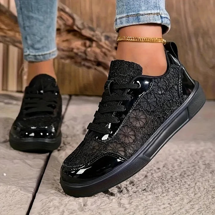 Damskie sneakersy sportowe z siateczki (mesh) – lekkie i oddychające