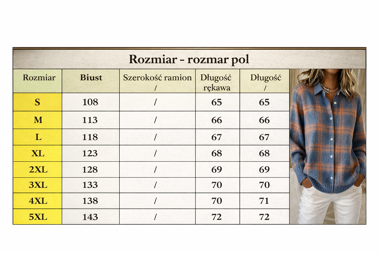 Anna – miękki kardigan w kratę