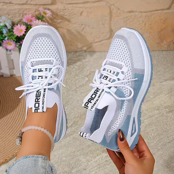 Oddychające Sneakersy Gradientowe
