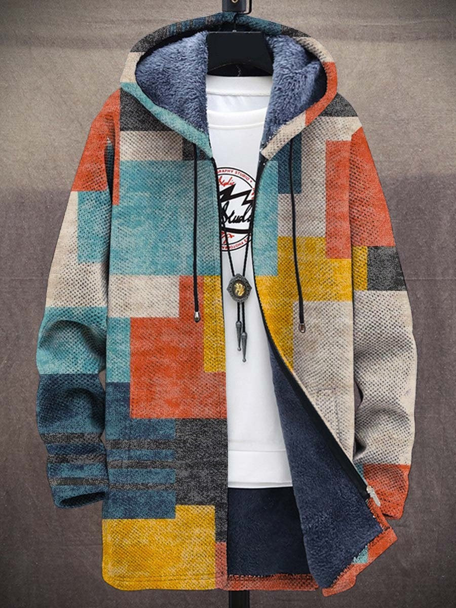 Bronte™ | Luksusowy sweter kardigan z artystyczną inspiracją