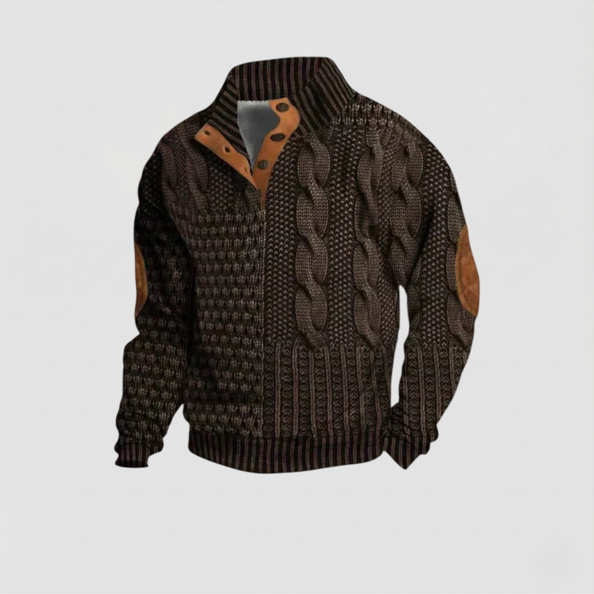 Matteo – sweter vintage chic z miękkim splotem