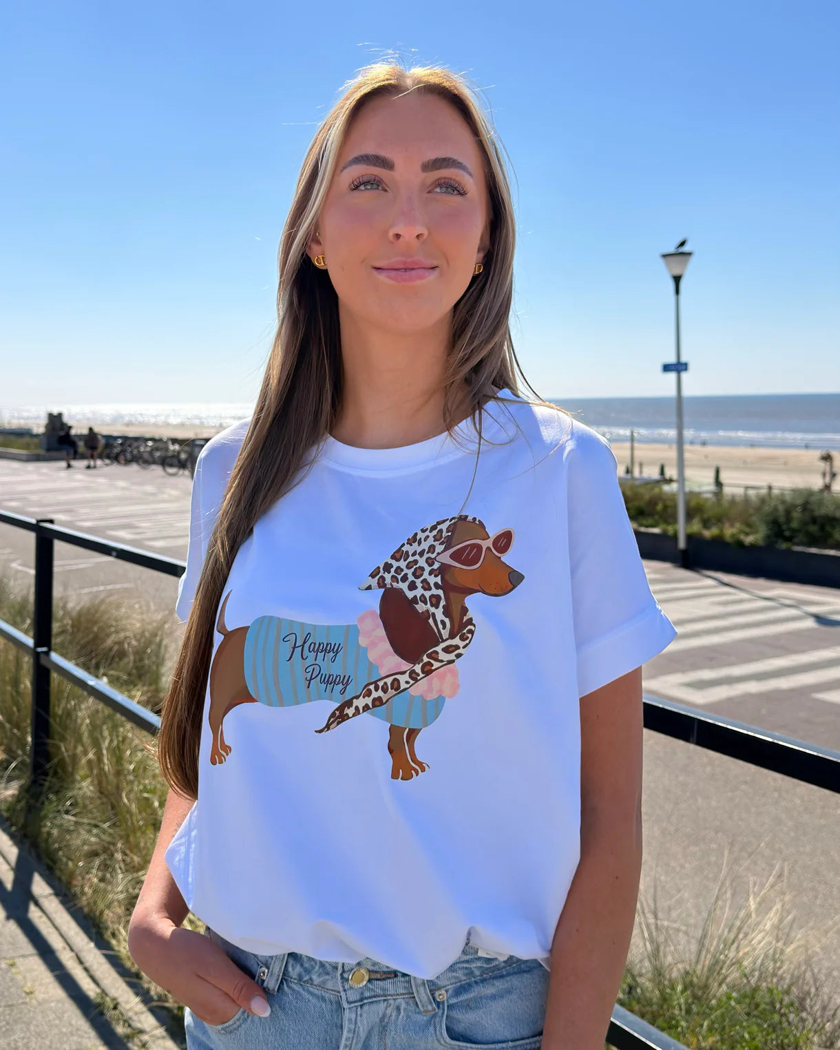 Luna™ | T-shirt Happy Puppy