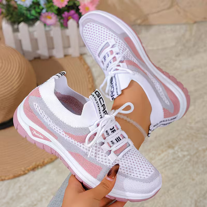 Oddychające Sneakersy Gradientowe